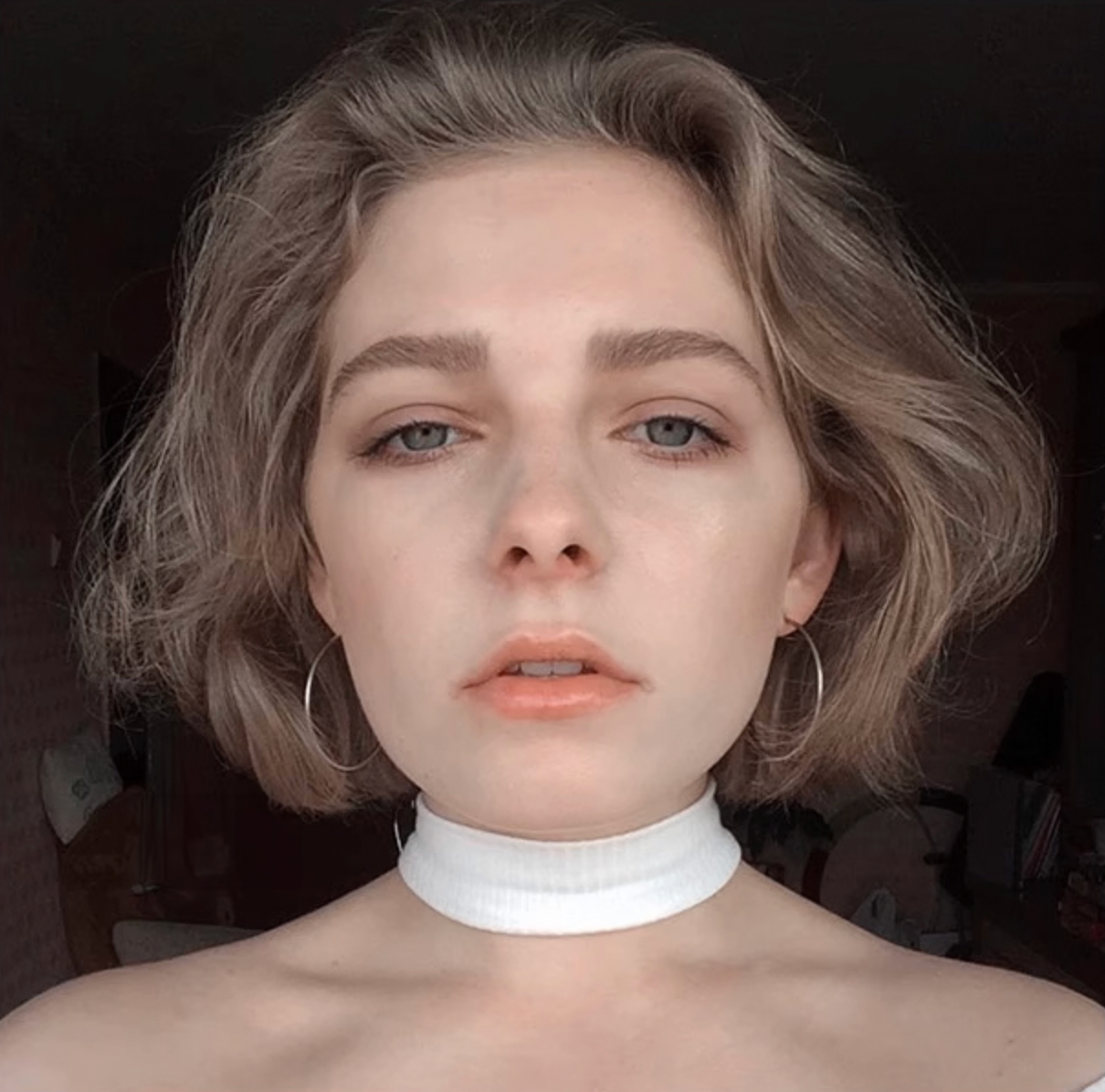 Silver Hoops