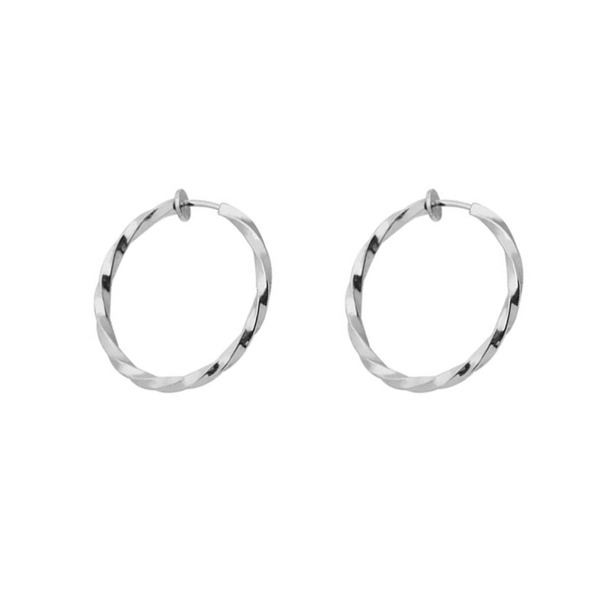 Mini Twisted Hoops