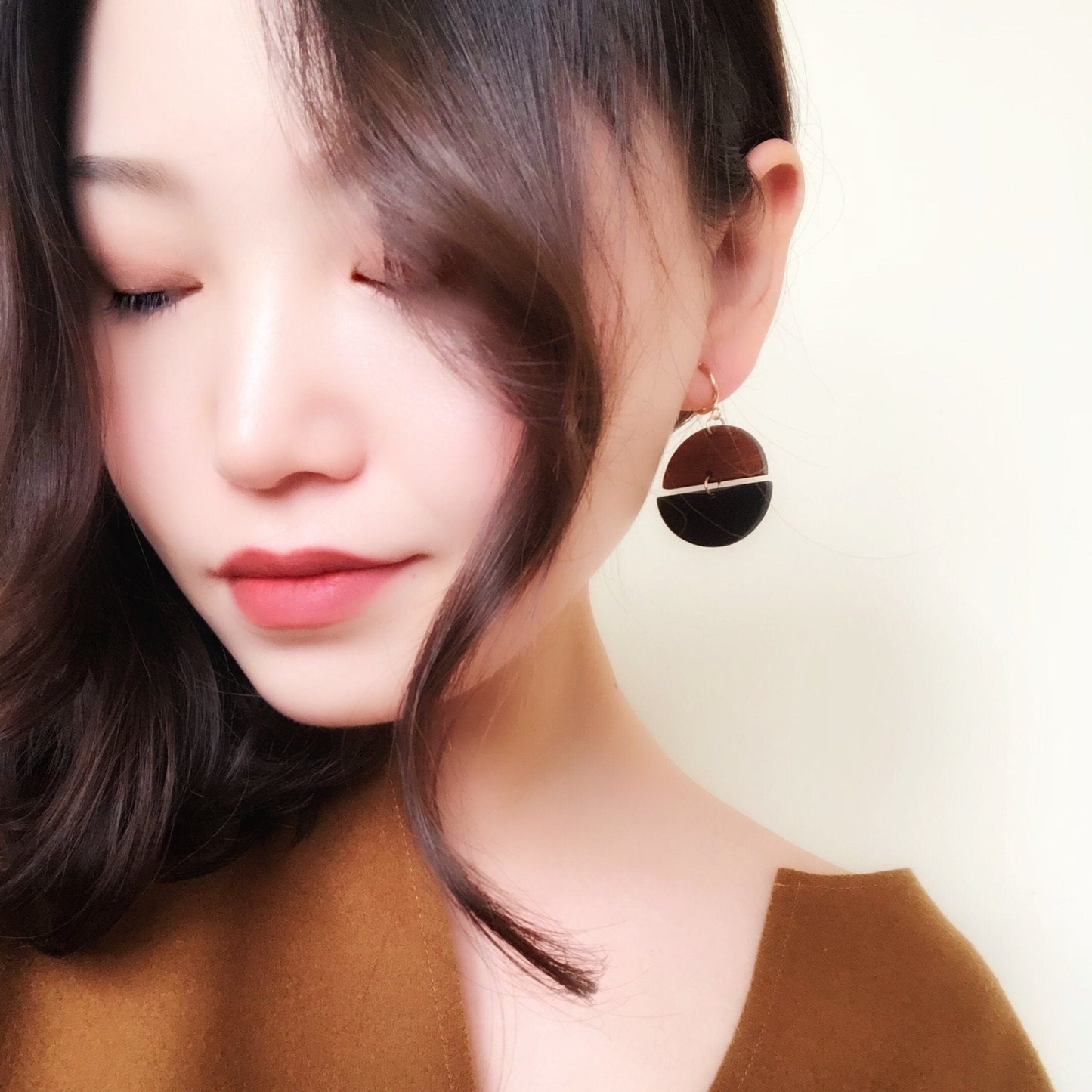 Half and Half Earrings
