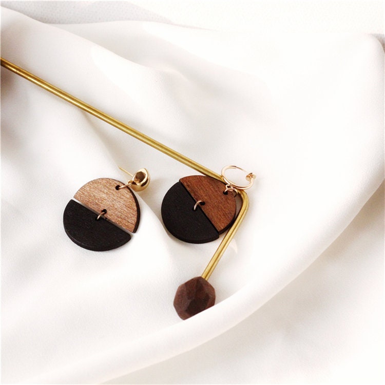 Half and Half Earrings