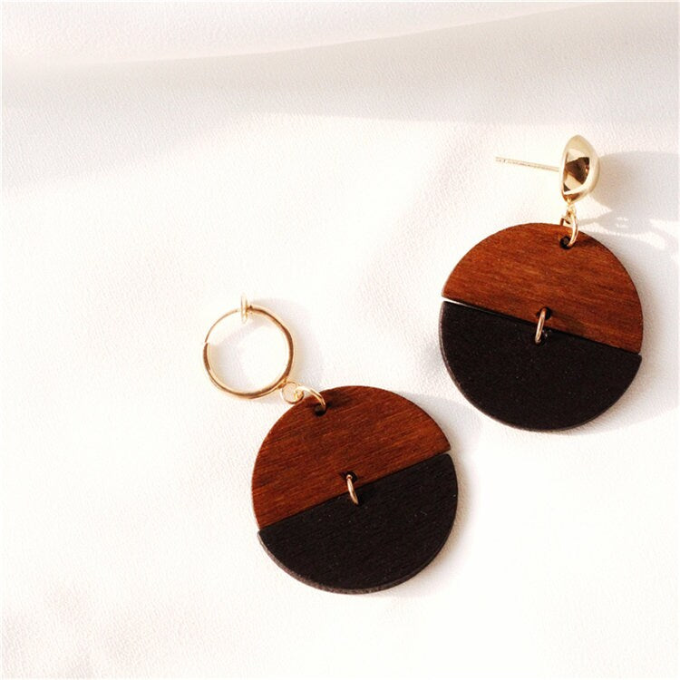 Half and Half Earrings