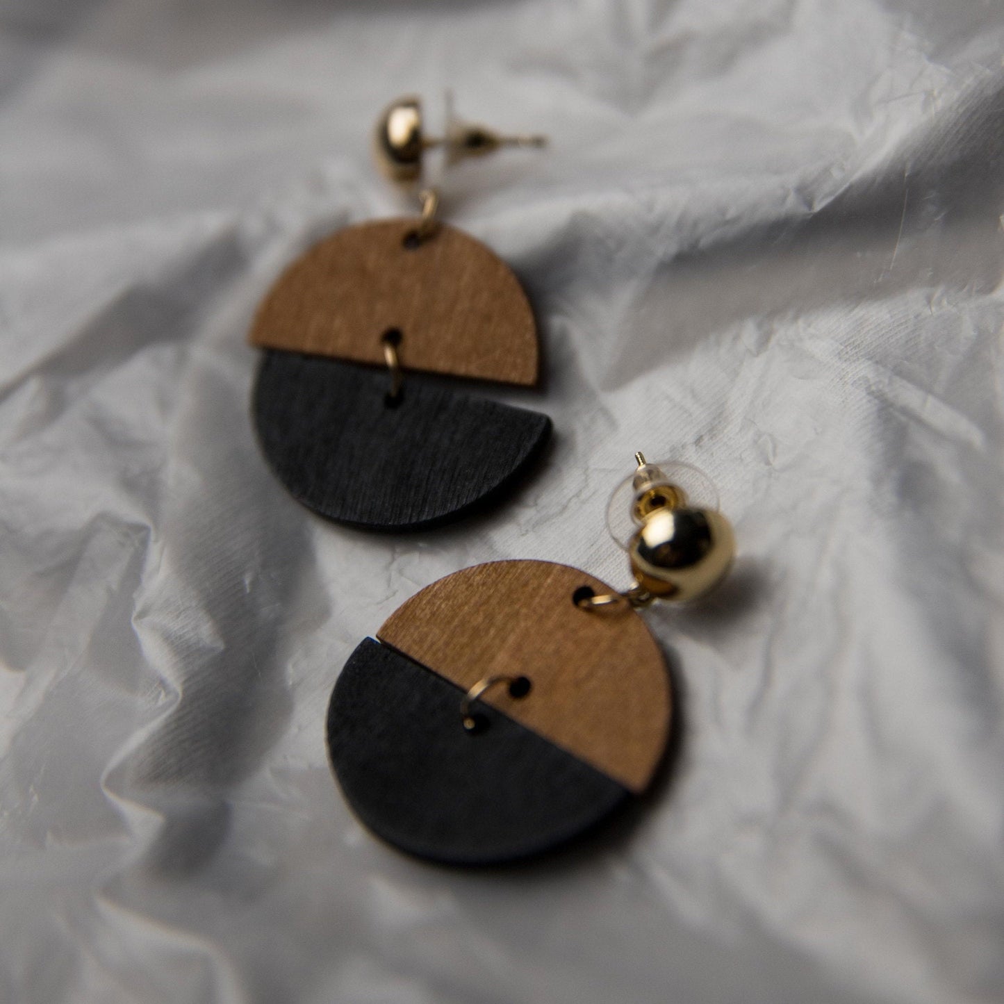 Half and Half Earrings