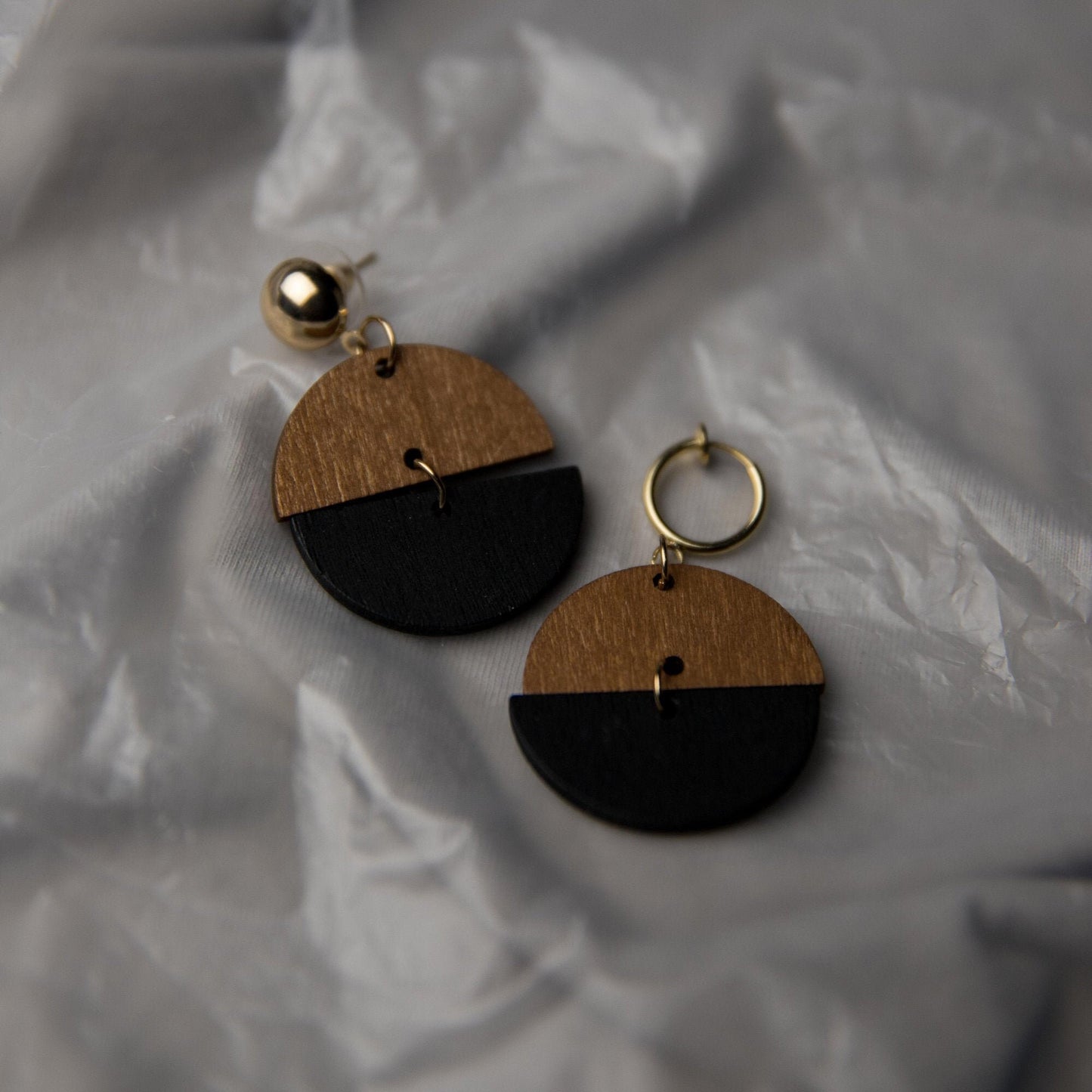 Half and Half Earrings
