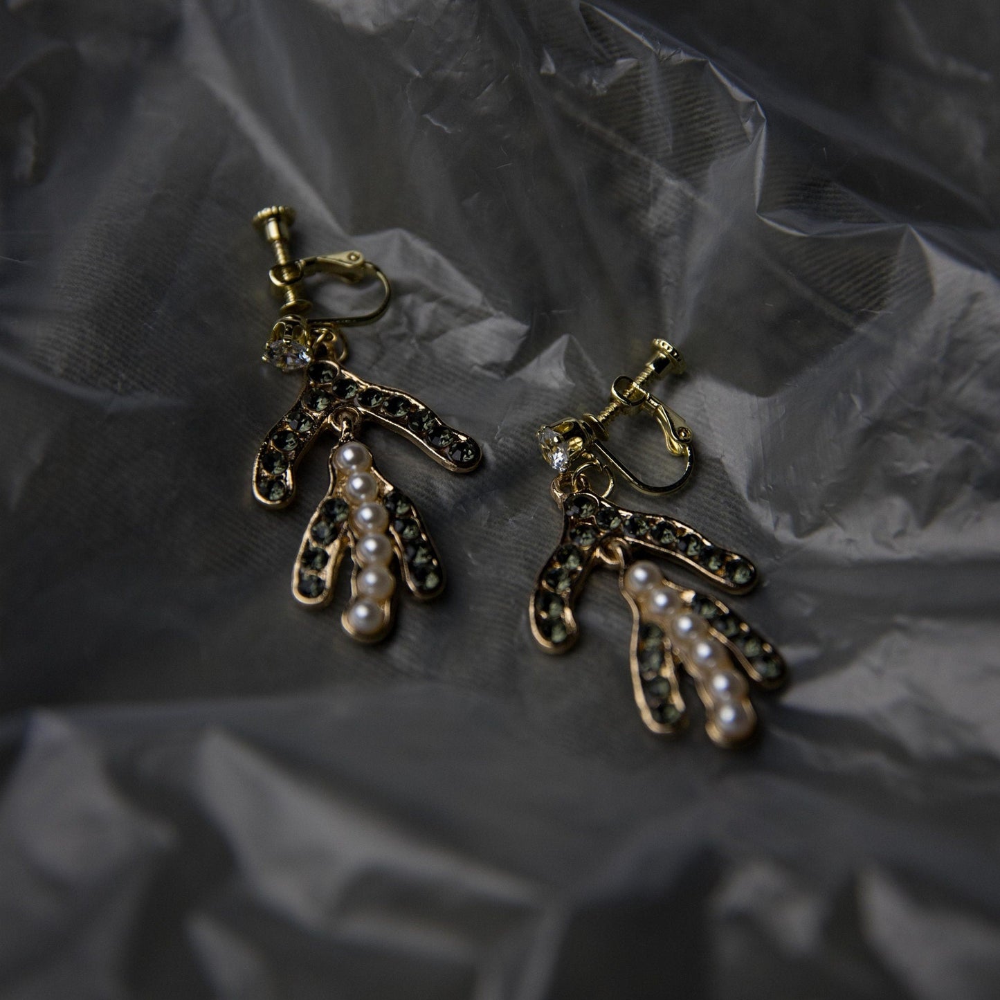 Cactus Jewel Dangling Earrings