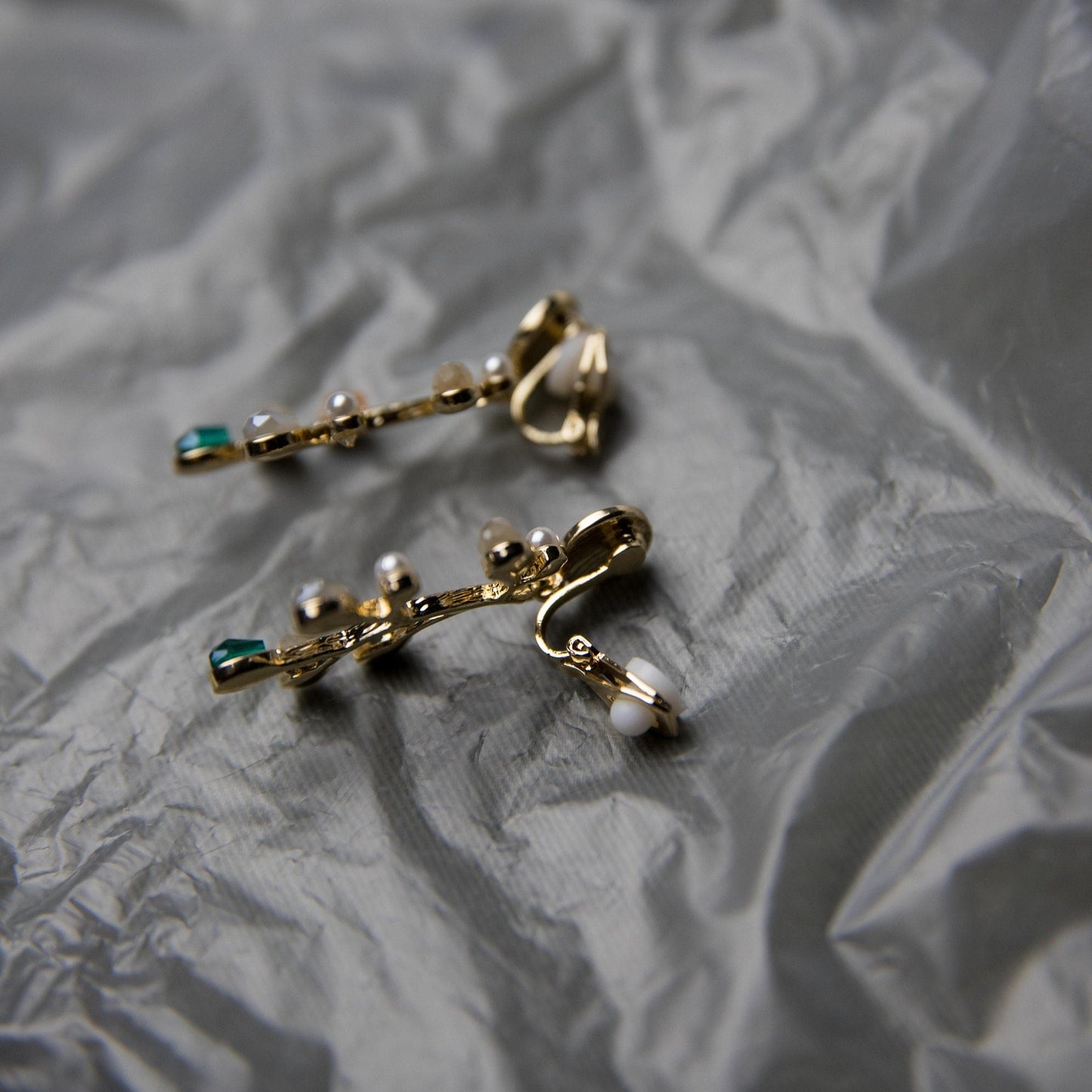 Colorful Tree Jewel Earrings