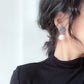 Checkered Indigo Earrings
