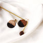 Half and Half Earrings