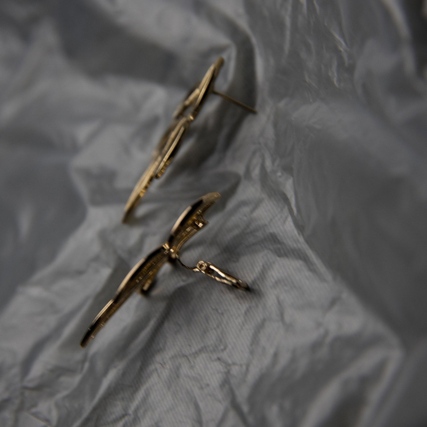 Gold Leaves Earrings