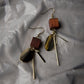 Wooden Dangling Earrings